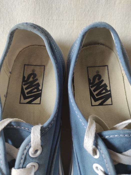 Vans Authentic  tenisówki niebieskie nr 38