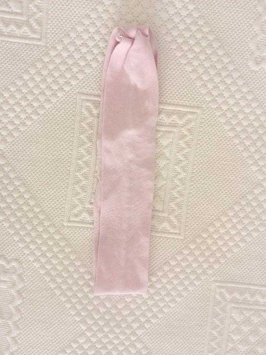 Maillot rosa para ballet e acessórios