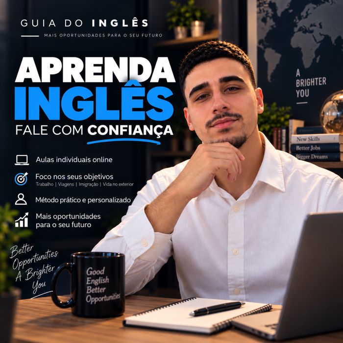 Aulas de Inglês - Escolar e Profissional