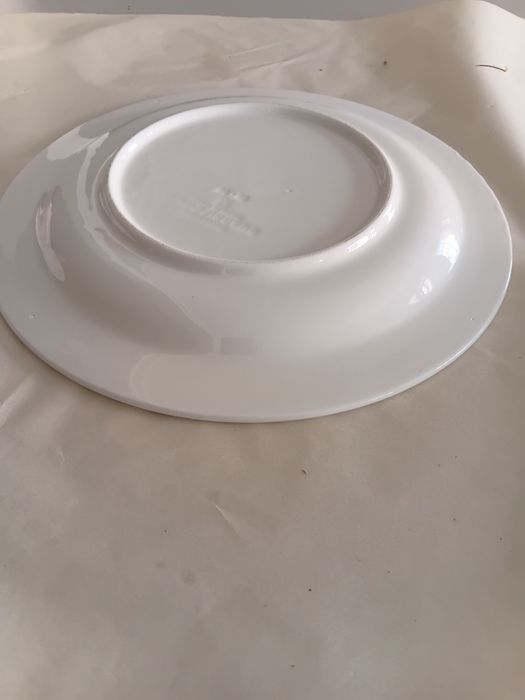 1 prato e 1 saladeira modelo QUD2 ceramica Quadriflogio