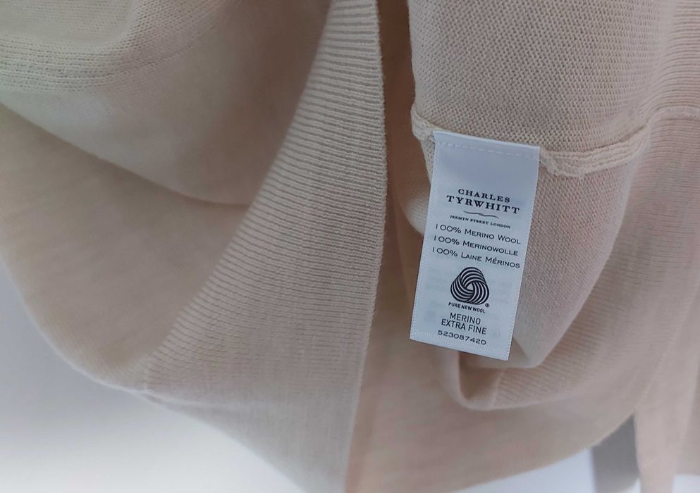 Sweter 100% merino Charles Tyrwhitt