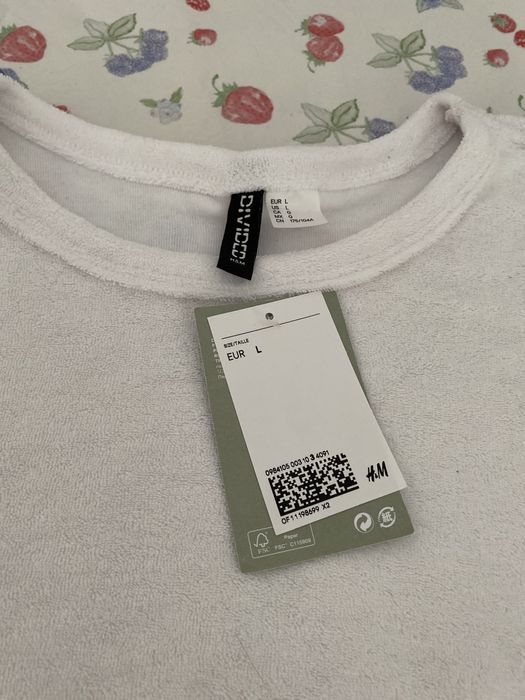 T-shirt H&M turco branco