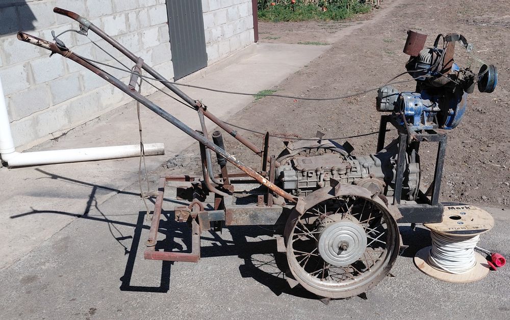 Мотоблок саморобний