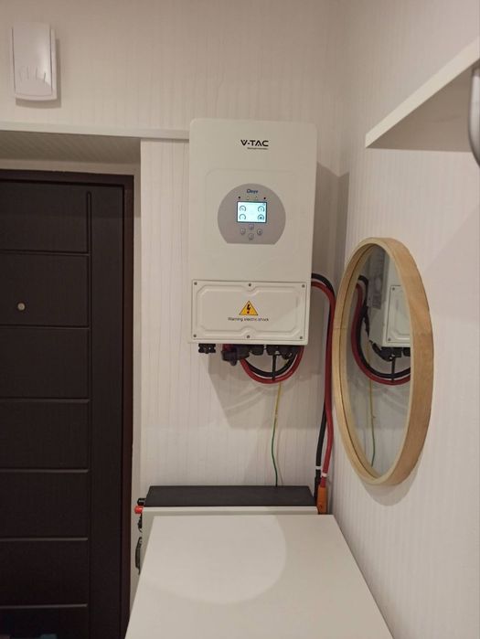 Установка, подключение инвертора АВР