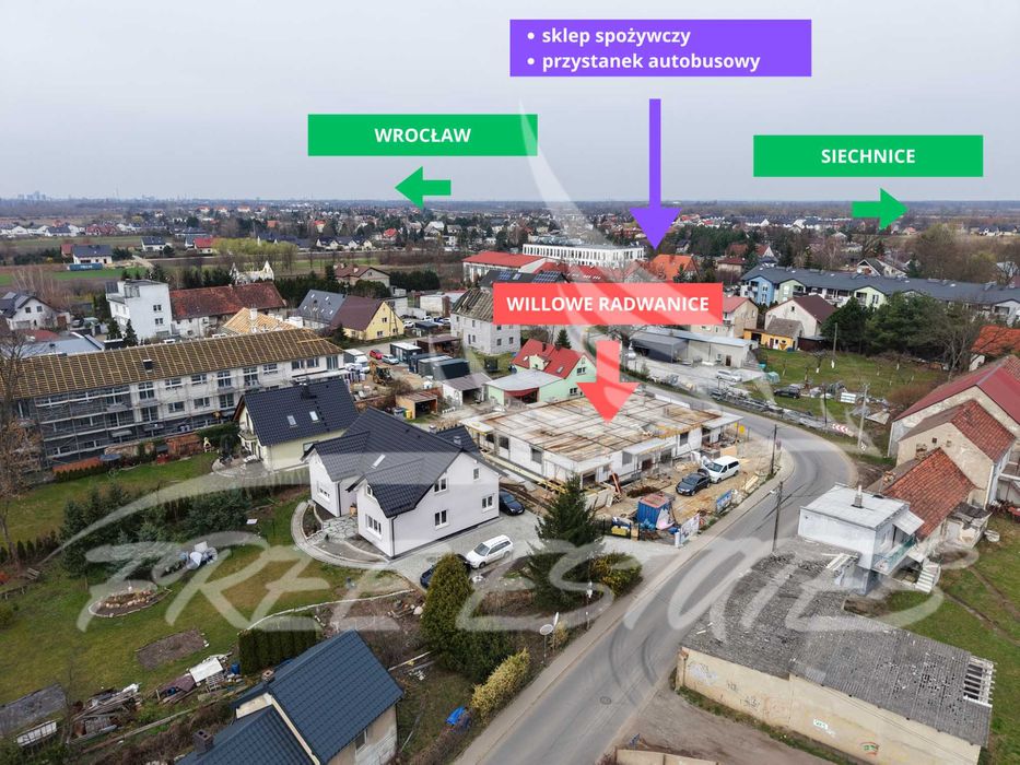 SPRZEDAM TANIE ! Mieszkanie 3 pokojowe + taras ok. 14 m2 - NOWE - Radwanice