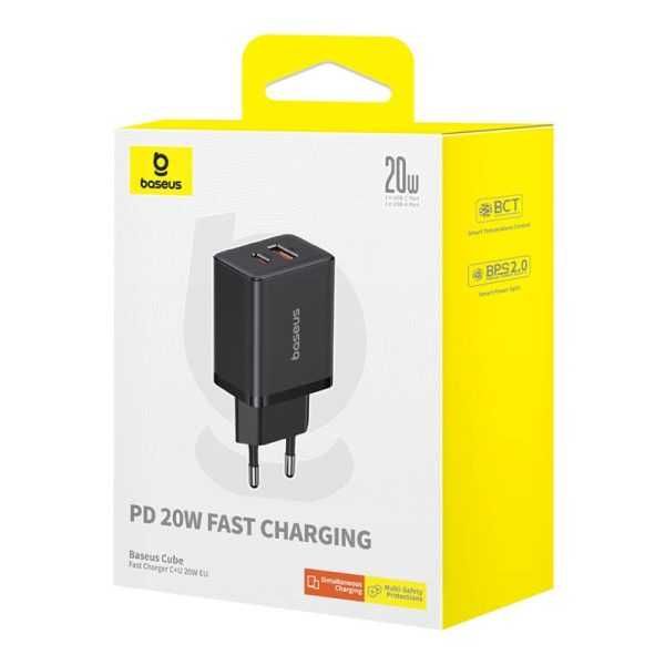 Baseus USB-C USB 20W 3A QC PD