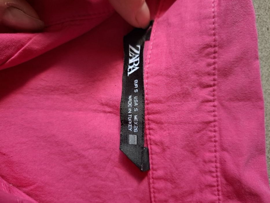 Рубашка оверсайз Zara разм.S