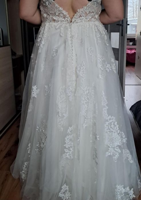 Suknia ślubna 42/44 xl/xxl