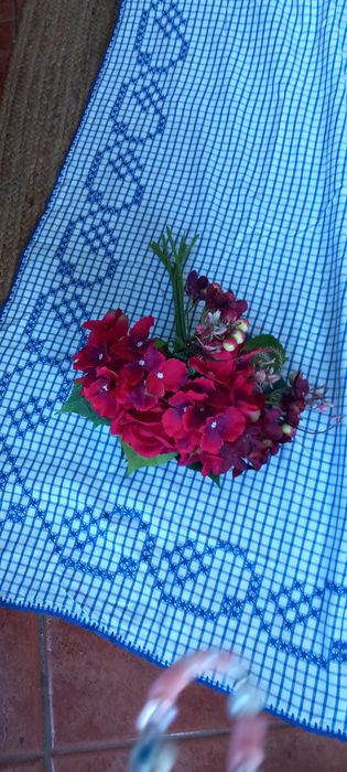 Toalhas bordadas a mao