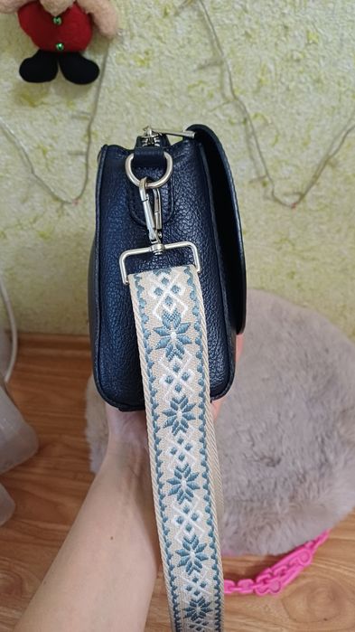 Сумка женская натуральная кожа Borse in Pelle Италия