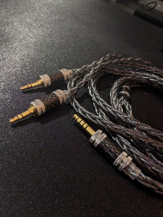 ivipQ 66 | найчистіша 8N мідь+графен+паладій | 4.4mm > dual 3.5mm | 2m