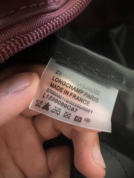Mala Longchamp Bordô