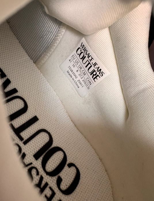 Oryginalne Versace Jeans Couture – sneakersy damskie, rozm. 41