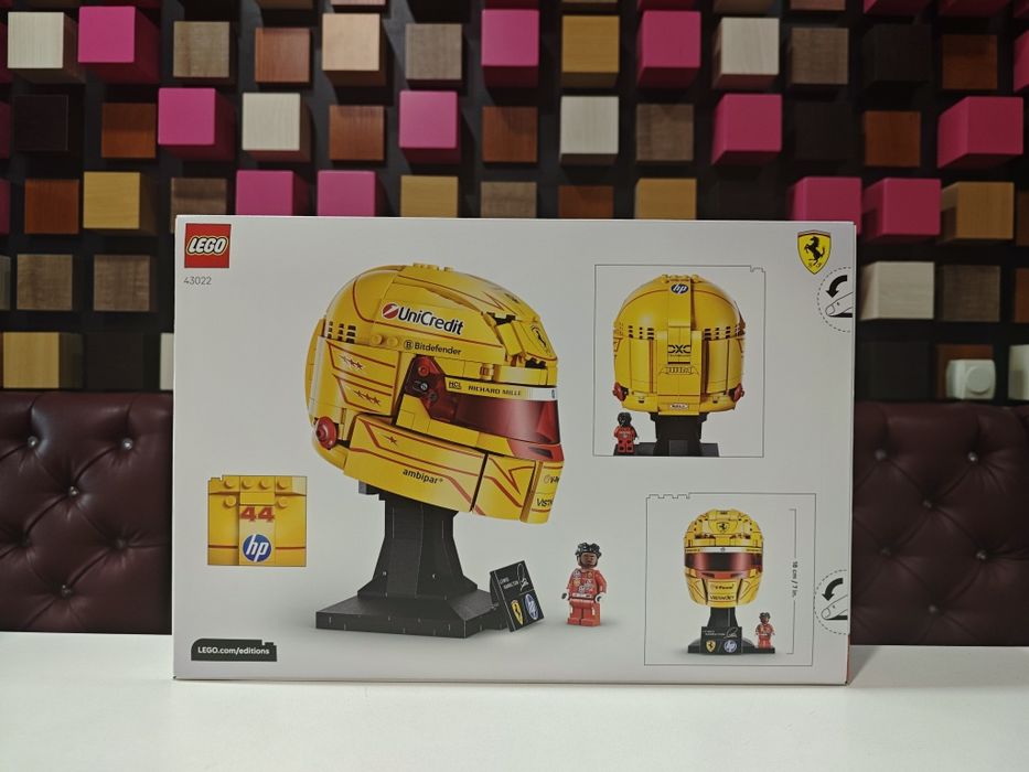 LEGO 43014 / 43022 Шолом Шарля Леклера (Charles Leclerc) / Шолом Льюїса Гамільтона (Lewis Hamilton) Editions