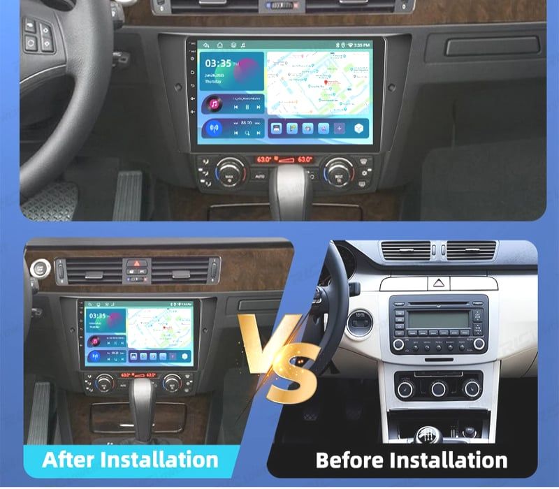 RÁDIO GPS ANDROID 13 BMW E90 / E91 / E92 / E93 05-14