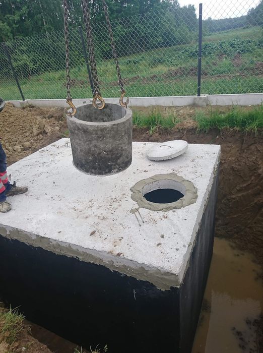 Szambo Szamba betonowe 10m Poznań Września Kutno Łódź Toruń ATEST