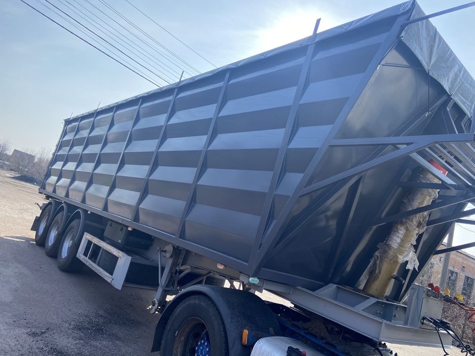 Напівпричіп самоскид