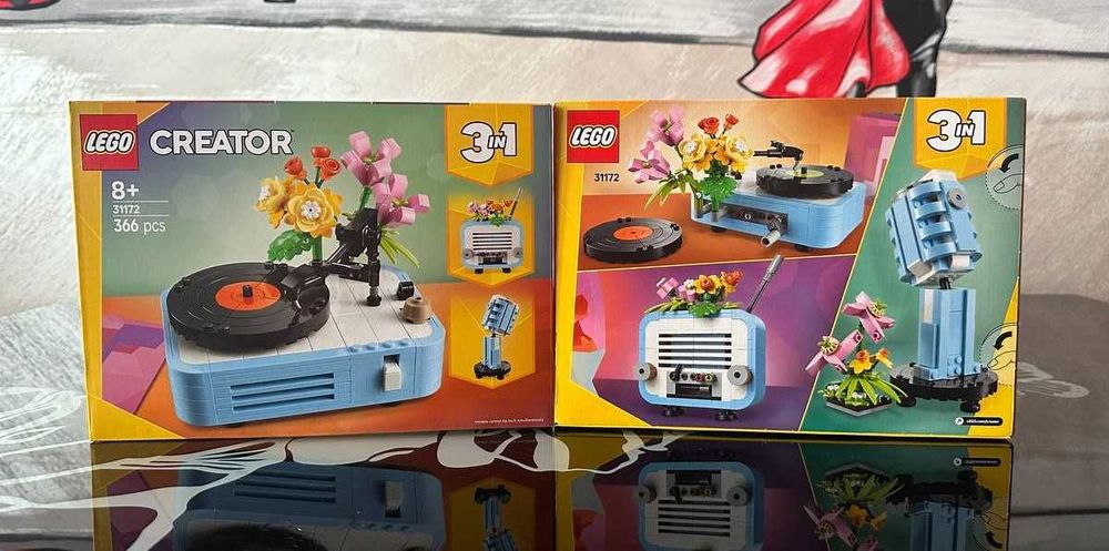 Конструктор LEGO Creator 31172 Програвач із квітами
