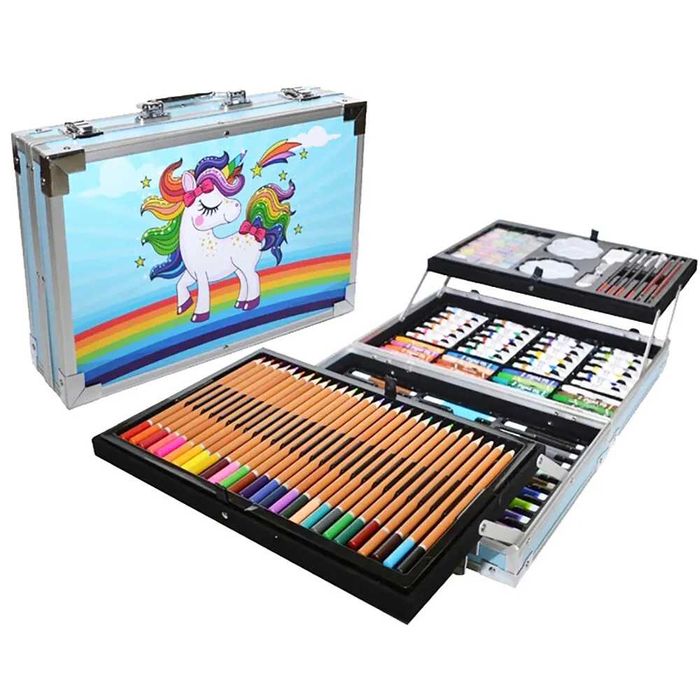 Набор для рисования. Чемоданчик юного художника (145 предметов),