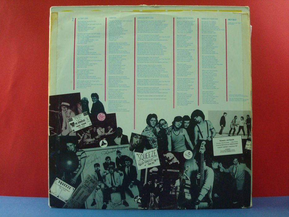 Squeeze - Singles - 45's And Under / VG Plus / LP / EU / 1982