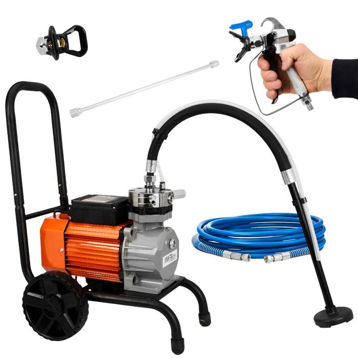 AGREGAT MALARSKI Hydrodynamiczny Natryskowy 3500W 15L Pistolet 225bar