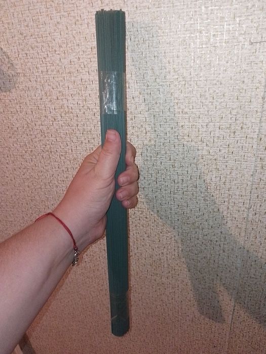 Флорістичний дріт зелений 1,0 мм, 50 шт./пач.