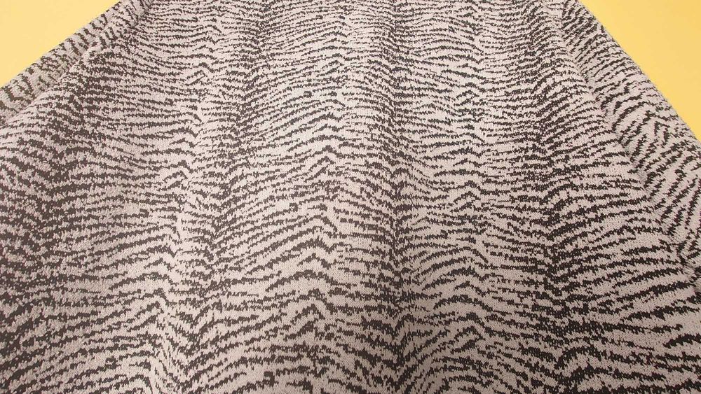 sweter damski stójka wzór zebra studio borgelt xl