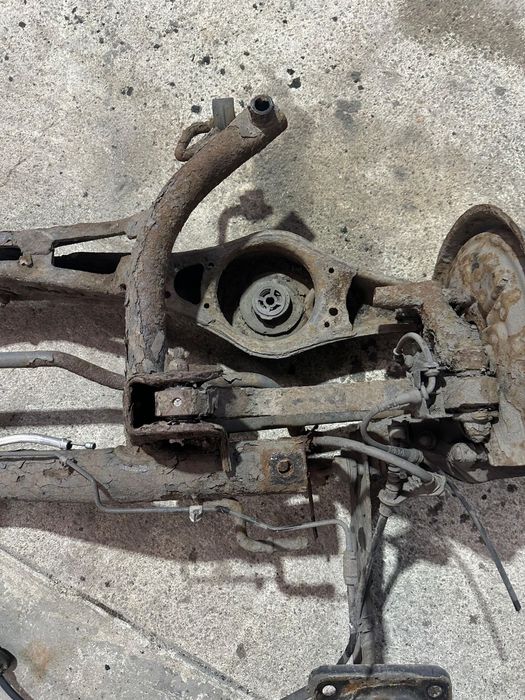 Eixo traseiro Audi a3 8p completo