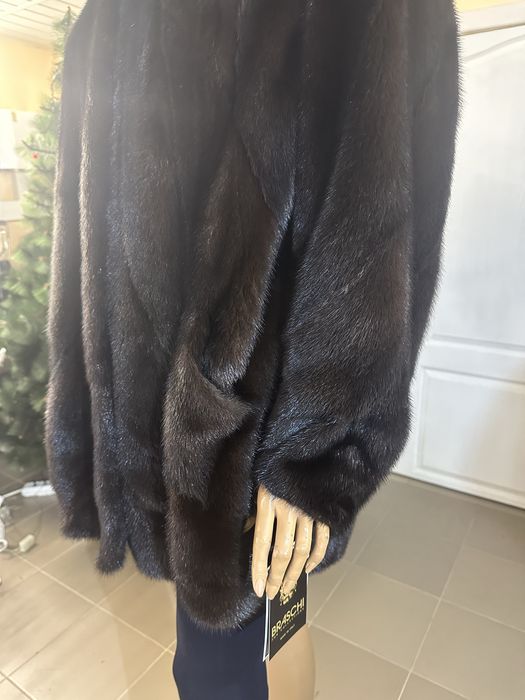 Рр 52-54.  Норковая шуба автоледи.  Плюшечка   Италия