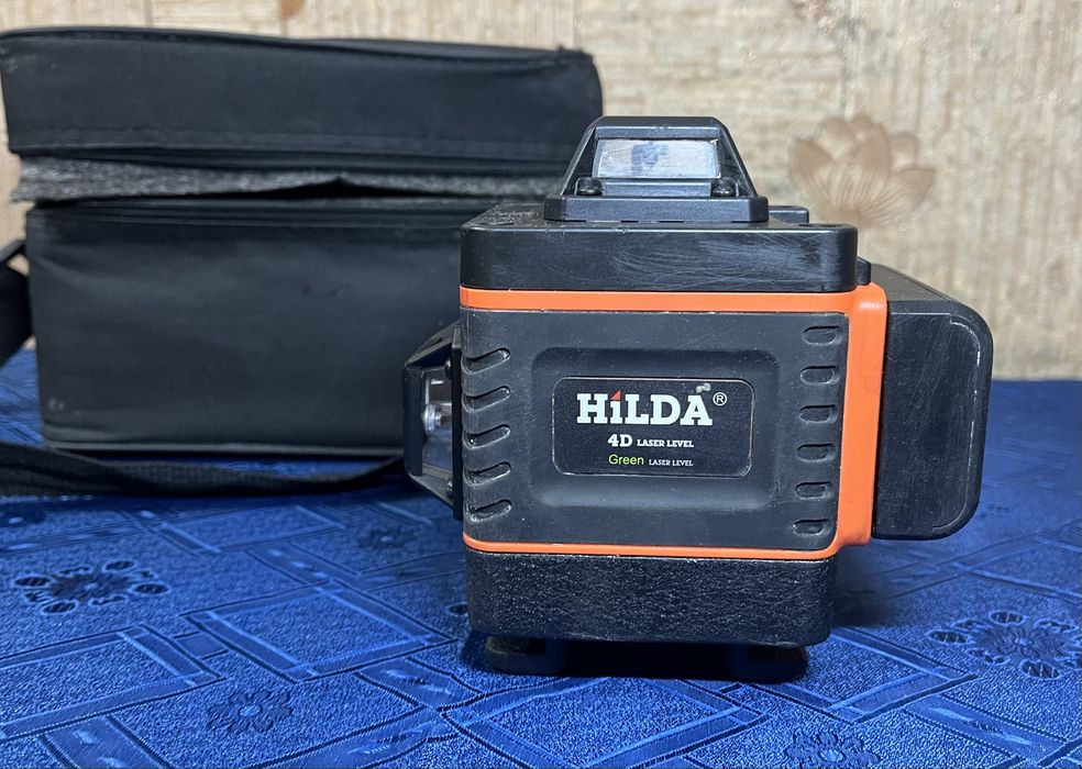 HILDA 4D Лазерний Рівень Нівелір 16 Ліній 360° Зелений