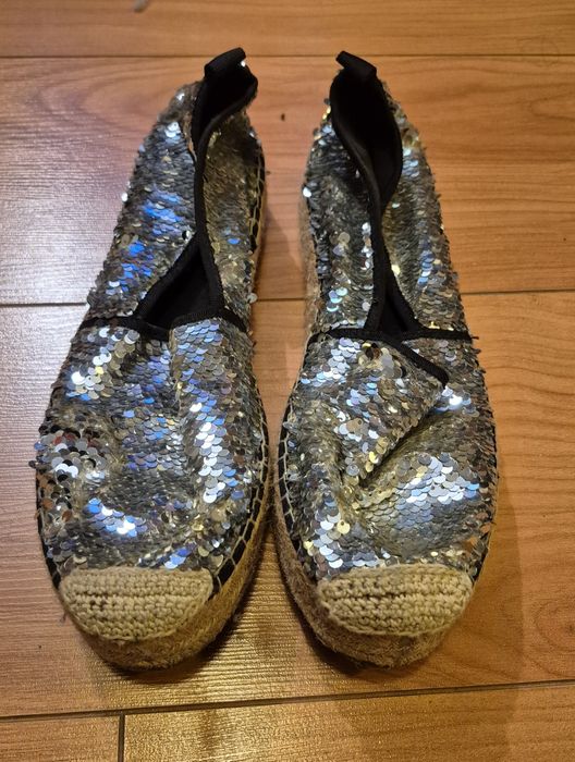 Cekinowe espadryle Zara