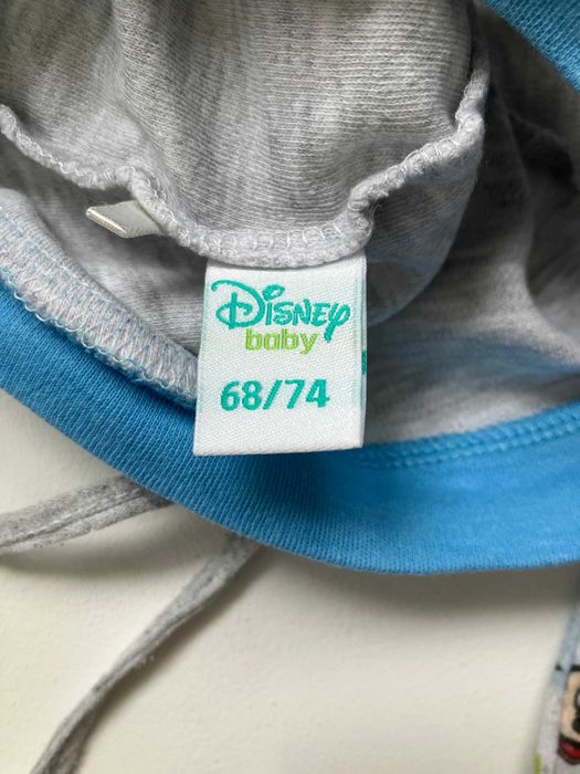 komplet chusteczka pod szyję i 3 czapki rozm 68/74