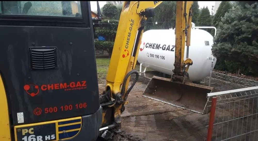Zbiornik na GAZ 2700/3650/4850/6400 Dostawy Gazu PROPAN LPG Montaż PL