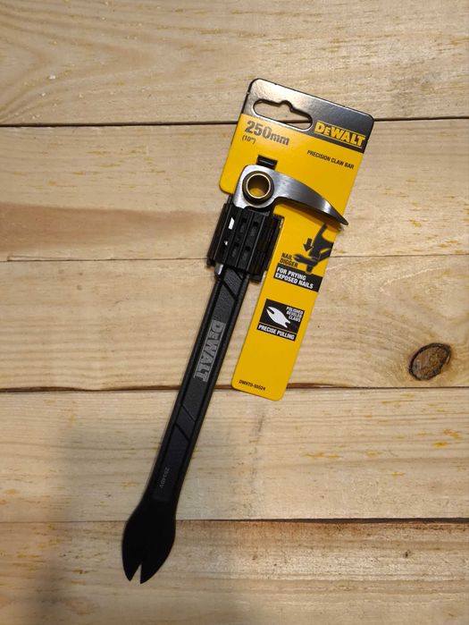 Łapka DeWALT z Pazurem do Usuwania Gwoździ Łapka 250mm Pazur 254mm łom