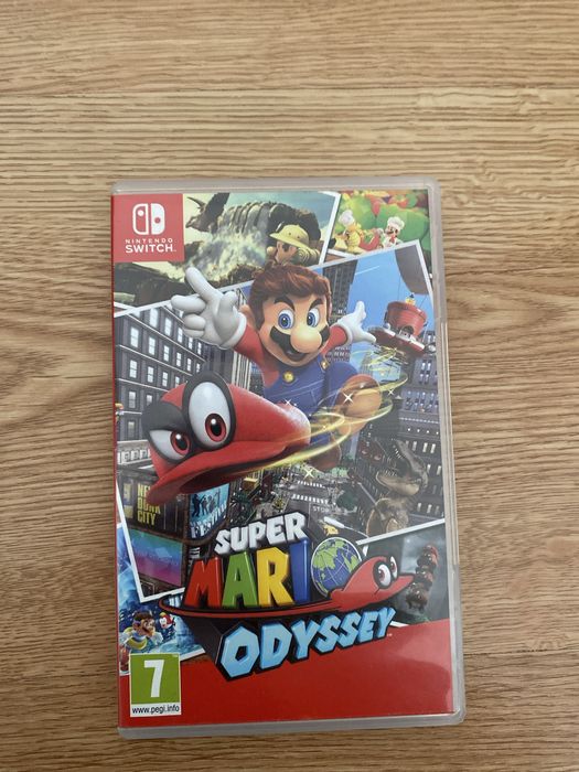 super mario odyssey (pouco usado)