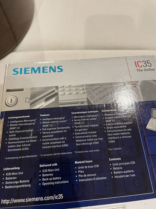 Siemens IC35 WAP The Unifier