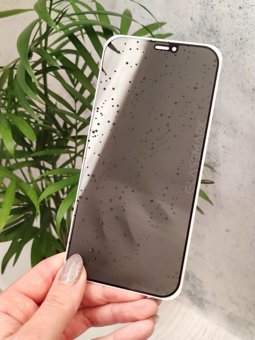 Защитное стекло приватное Anti-SPY антишпион, скло iPhone 15 Pro  15  16