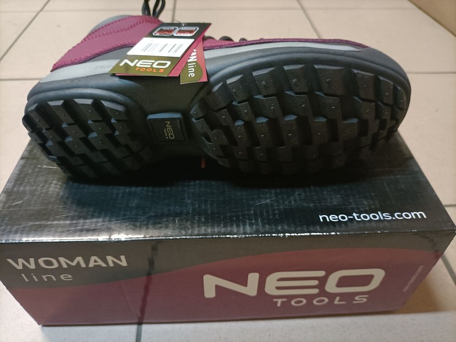 Damskie trzewiki robocze