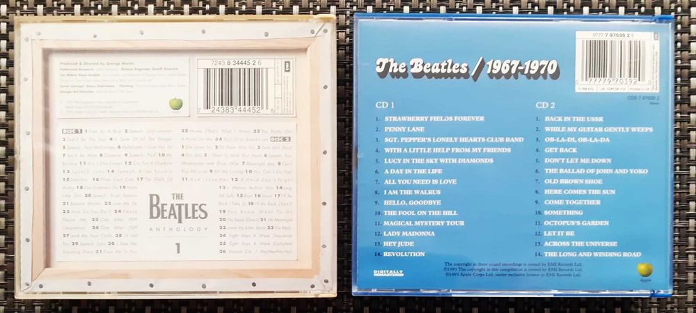 The Beatles - 2 CDs Duplos - Fat Box - Muito Bom Estado