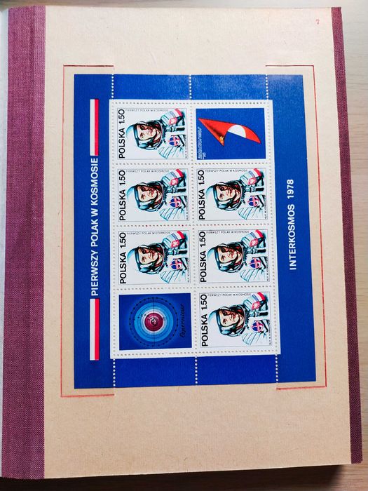 9 klaserów jubileuszowych ze znaczkami Polska 72-91 kompletne