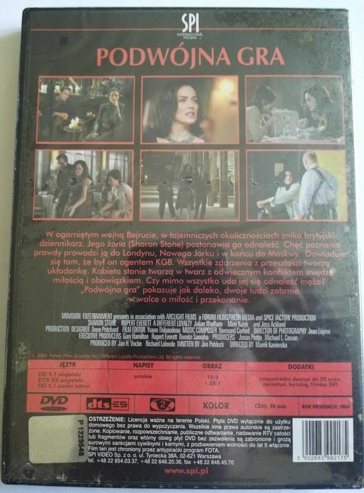 Podwójna Gra film na DVD