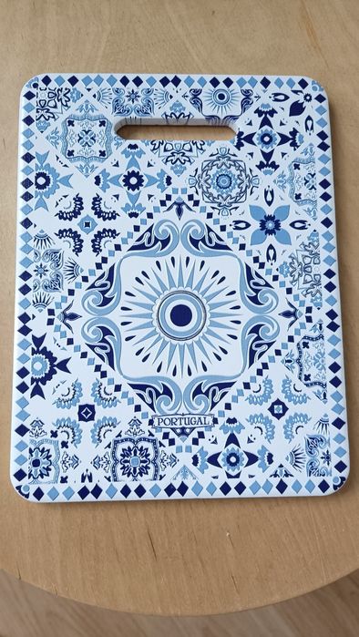 Piękna deska dekoracyjna kuchenna wzór portugalski