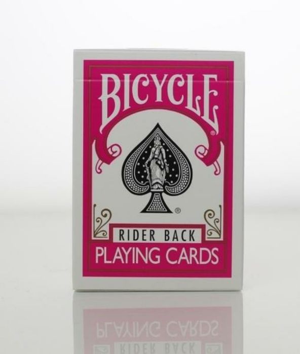Karty Fuchsia BICYCLE Quint pudełko,70x90 mm