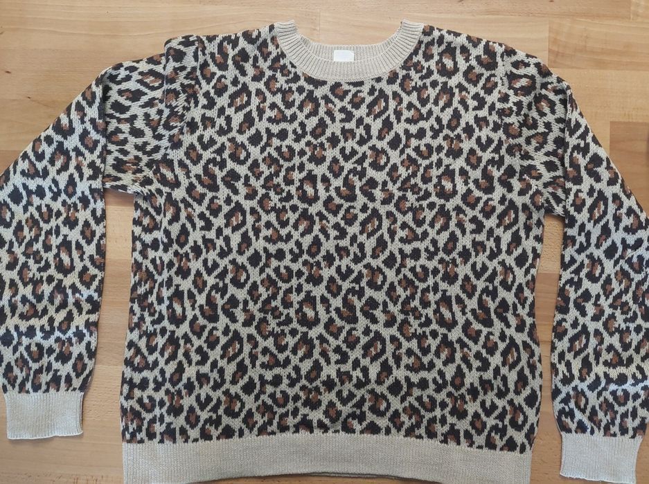 Sweter panterka H&M  M