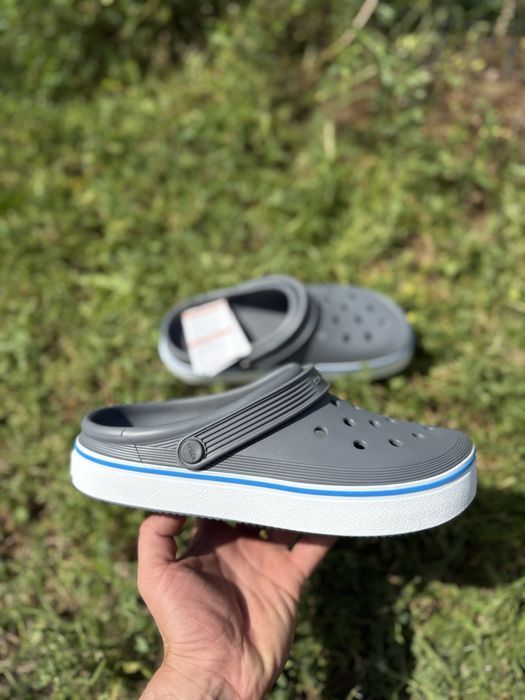 мужские  Crocs Crocband Clean Clog шлепки кроксы купить