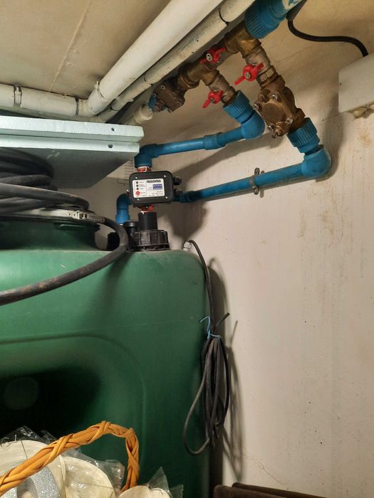 Depósito Água Potável ROTH KHR 1100 Litros + bomba silenciosa inox