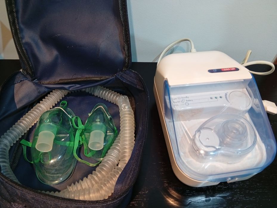 Nebulizador com acessórios