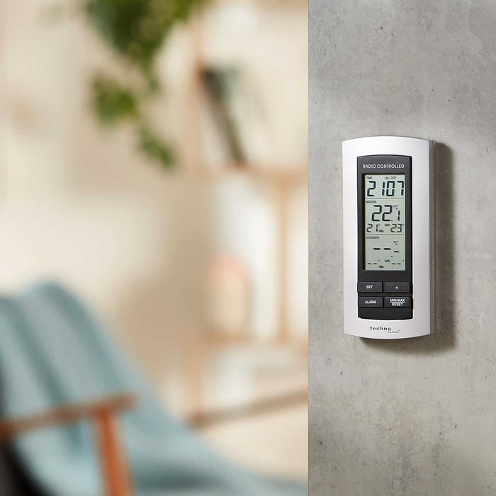 Метеостанція Technoline WS 9140 класична  срібляста, 7,3x2,5x15,8 см