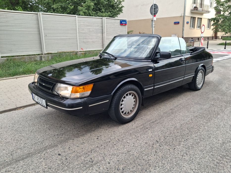Tylko 107tys/km* BESTIA nie auto* KROKODYL CABRIO* Saab 900* 136KM* Piękny kabriolet z epoki*
