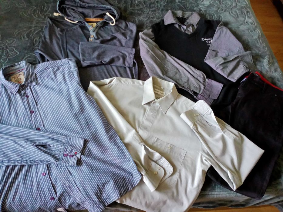 Zestaw męski rozm L 5 sztuk + gratis koszula